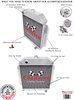 All-Aluminum Radiator 1949-1953 Ford Car - image 3