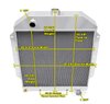 All-Aluminum Radiator 1949-1953 Ford Car - image 4