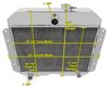 All-Aluminum Radiator 1951-1953 Jeep Willys - image 4