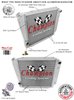CC522 All-Aluminum Cross-Flow Radiator Kit for 1966-1977 Bronco w/Ford V8 Hose Configuration - image 3