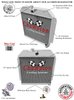 All-Aluminum Radiator 1949-1952 Dodge/Plymouth - image 3