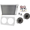 LS Conversion/Dual Pass Radiator Kit 1968-87 GM (20" Core) Includes: - image 1