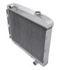 CC57L6 All-Aluminum Radiator 1957 Chevy Bel Air, Del Ray, Nomad, 150-Series, 210-Series 3.8L L6 - image 2