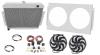 CC583 All-Aluminum Radiator System Kit for 1973-1985 Jeep CJ [Dual 13 in. Fans] - image 1