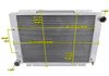 All-Aluminum Radiator 1960-1963 Ford Galaxie - image 4
