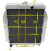 All-Aluminum Radiator for 1964-1970 Dodge A100 Truck, Van 4.5L, 5.2L - image 4