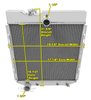 All-Aluminum Radiator 1966-1977 Ford Bronco 6-Cylinder - image 4