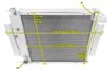 All-Aluminum Radiator 1970-1981 International Scout - image 4
