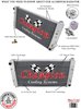 CC850 Aluminum Radiator for 1982-1991 GM Trucks, SUVs, Vans w/6.2L Diesel & 1982-1986 P30/3500 Vans w/454 ci. Engine - image 3