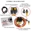CCFKRL2 Universal Dual Electric Cooling Fan Relay Kit - image 2