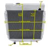 All-Aluminum Radiator for Select 1960-1966 Ford & Mercury Vehicles - image 4