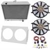 Radiator with Shroud and Fan Control Kit 1970-1974 Mopar - image 1