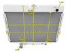 All-Aluminum Radiator 1967-1970 Mustang & Cougar (24" Core) - image 4