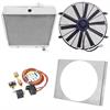 Radiator with Shroud and Fan Control Kit 1949-1954 Chevrolet Cars - image 1