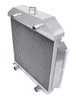 Economy Core 2-Row Aluminum Radiator 1949-1953 Ford Cars w/Flathead Engine - image 2