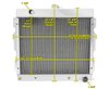 RADIATOR 2-ROW MOPAR ABDY - image 1