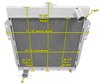 All-Aluminum Radiator 1955-1957 Ford Thunderbird - image 4