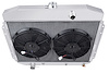 EC8164 All-Aluminum 2-Row Radiator for 1961-1964 Ford F-Series Truck with Factory V8 - image 1