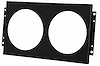 FS161-BLK Aluminum Fan Shroud for Select 1963-1990 GM Cars and Trucks [Black] - image 1