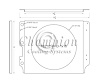 FS2101RHD-1X16 Aluminum Fan Shroud for Select 1987-2006 Jeep YJ/TJ 2.4L, 2.5L, 4.0L, 4.2L - image 1