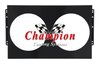 FS281-BLK Aluminum Fan Shroud [Black] - image 2