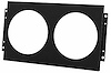 FS369-BLK Aluminum Fan Shroud for 1967-1972 Chevy/GMC Trucks, Blazer, Jimmy, Suburban [Black] - image 1