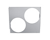 FS54OL-2X13 Aluminum Fan Shroud for Select 1954-1956 Oldsmobile Vehicles - image 1