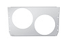 FS58-2X12 Aluminum Fan Shroud for CC58, EC58 Aluminum Radiators & (2) 12 in. Fans - image 1