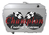 FS5860-2X12 Aluminum Fan Shroud for Champion CC5860 Radiator [Dual 12 in. Fans] - image 1