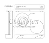 FS6063-2X10 Aluminum Fan Shroud for 1960-1963 Ford Galaxie - image 1