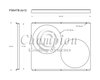 FS64TB-2X12 Aluminum Fan Shroud for CC64TB, MC64TB Aluminum Radiators & (2) 12 in. Fans - image 2