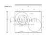 FS6667-2X13 Aluminum Fan Shroud for CC6667 Aluminum Radiator & (2) 13 in. Fans - image 2