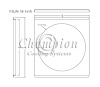 FSUN-18-1X16 Aluminum Fan Shroud for UN18CH, UN18DP, & UN18FD Radiator - image 1
