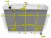 All-Aluminum Radiator 1973-1985 Jeep CJ - image 4