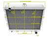 All-Aluminum Radiator Early Mopar - image 4