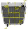 All-Aluminum Radiator 1960-1966 Ford Car - image 4