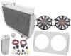 Aluminum Radiator System Kit 1963-1968 Chevrolet Bel Air, Chevelle, 1966-1968 Chevrolet Impala - image 1