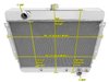 All-Aluminum Radiator 1969-1970 Chevrolet Impala - image 4