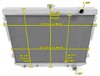 All-Aluminum 4-Row Radiator [1973-1978 Mopar B-Body Big Block Chrysler] - image 4