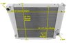 All-Aluminum Radiator 1966-77 Bronco with Chevy Configuration - image 4