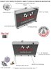 All-Aluminum Radiator 1961-1963 Pontiac Tempest 3.2L L4, 1963 Pontiac LeMans 3.2L L4 - image 3