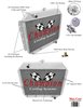 All-Aluminum Radiator 1968-1979 Ford F-Series Pickup Truck, 1978-1979 Ford Bronco - with Chevy Engine Conversion - image 3