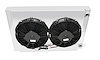Drag Racing Aluminum Radiator Module Dual 10" Fans - image 1
