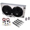 Drag Racing Aluminum Radiator Kit Includes: Drag Racing Aluminum Radiator - image 1