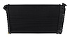 ST161-BLK All-Aluminum Radiator for Select 1963-1990 GM Fullsize V6/V8 Models [Black Finish]