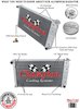ST161 All-Aluminum Radiator for Select 1963-1990 GM Fullsize V6/V8 Models [Natural Finish] - image 3