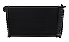 ST162-BLKK All-Aluminum Radiator Kit for Select 1965-1988 Select GM Fullsize L6/V8 Models [Black Finish] - image 1