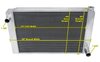 UN24-CH Universal GM Style Aluminum Radiator - image 4