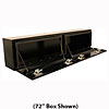 Top Mount Box Black Powder Coated Steel - image 2