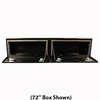 Top Mount Box Black Powder Coated Steel - image 4